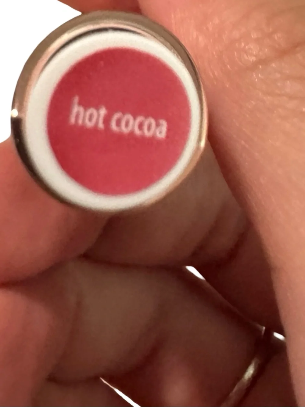 tarte Maracuja Juicy Lip Plump in hot coco